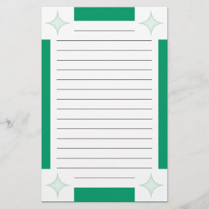 Aarde (groen) briefpapier