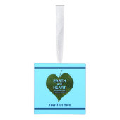 Aarde - Heart Anagram Kubus Ornament (Rechts)
