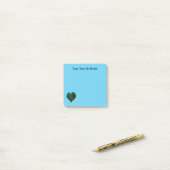 Aarde - Heart Anagram Post-it® Notes (Op bureau)