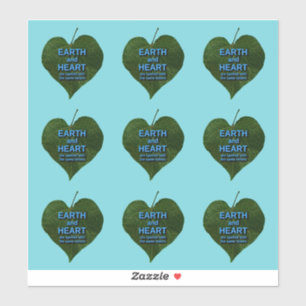 Aarde - Heart Anagram Sticker