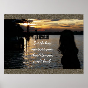 Aarde heeft geen zweren - kunstdruk poster