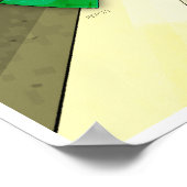 Aarde, hemel en zon poster (Hoek)