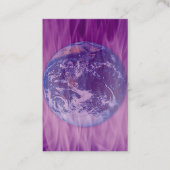 Aarde in de Violette Vlam Visitekaartje (Voorkant)
