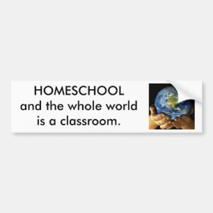 Aarde in onze Handen, HOMESCHOOL Bumpersticker