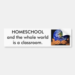 Aarde in onze handen, HOMESCHOOL Bumpersticker