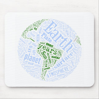 Aarde in Tagxedo Muismat