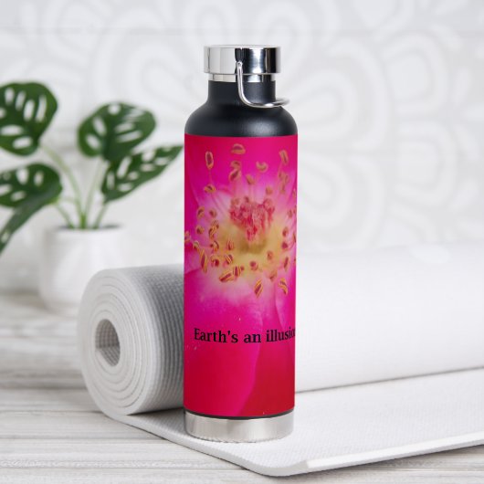 Aarde is een illusie waterfles (Yoga)