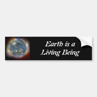 Aarde is een levend wezen bumpersticker