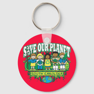 Aarde Kinder South Carolina Sleutelhanger