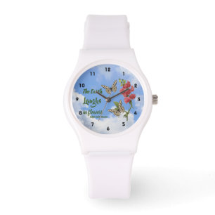 Aarde Lacht In Bloemen Zoete Erwt Inspirerend Horloge