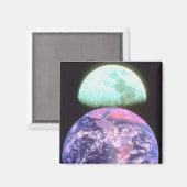 Aarde Maan Magneet (Voorkant / Achterkant)