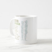 Aarde mens koffiemok (Voorkant links)