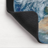 Aarde met Noord-Afrika en Zuidwest-Europa Muismat (Hoek)