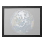 Aarde met wolken en Zee 2 Notitieblok (Voorkant)