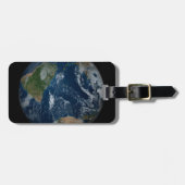 Aarde met wolken en Zee Bagagelabel (Voorkant horizontaal)