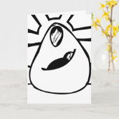 Aarde moeder kaart (Gele Bloem)