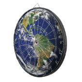Aarde Onze Wereld Dart Board Dartbord (Voorkant Rechts)
