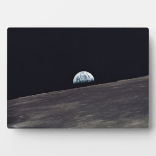 Aarde-opkomst Fotoplaat