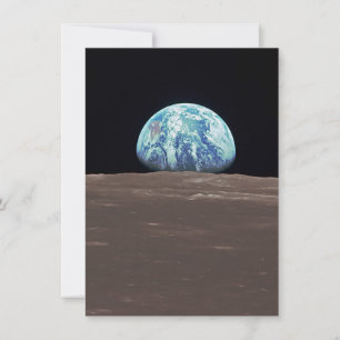 Aarde oprijzend vanuit de Maan Kaart