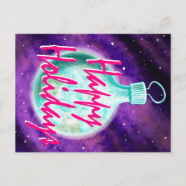 Aarde ornament Prettige Feestdagen ansichtkaart