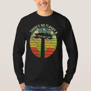 Aarde Planeet Ruimte Wetenschap Klimaatverandering T-shirt