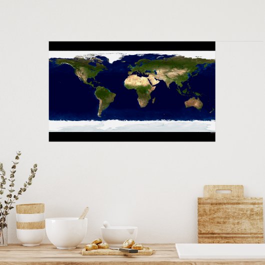 Aarde Poster (Keuken)