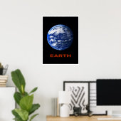 Aarde Poster (Thuiskantoor)