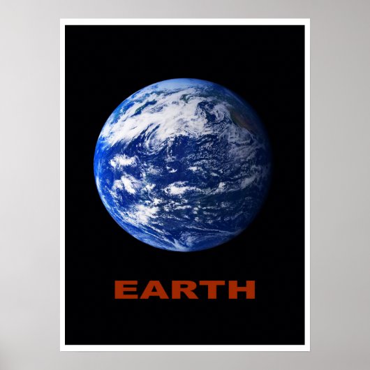 Aarde Poster (Voorkant)
