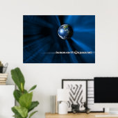 Aarde Poster (Thuiskantoor)