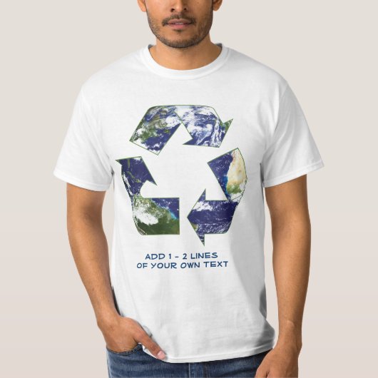 Aarde - Recycling T-shirt (Voorkant)