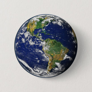 Aarde Ronde Button 5,7 Cm