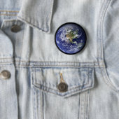 Aarde Ronde Button 5,7 Cm (In situ)