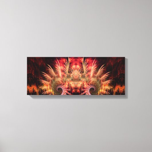 Aarde Royale: Fractal Art: Gewatteerd Canvas (Voorkant)