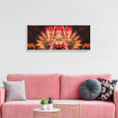 Aarde Royale: Fractal Art: Gewatteerd Canvas (Insitu (Woonkamer))