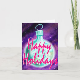 Aarde sierkaart Prettige Feestdagen Kaart