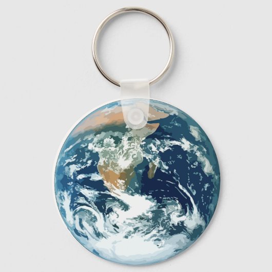Aarde Sleutelhanger (Voorkant)