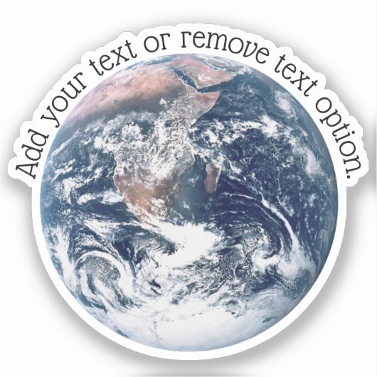 Aarde Sticker (Voorkant)