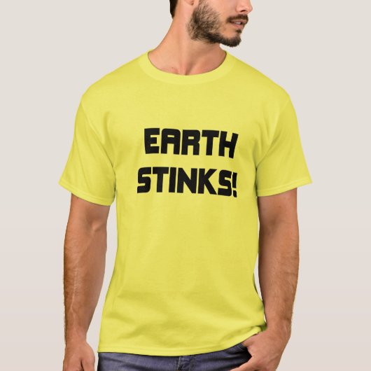 AARDE STINKS T-SHIRT (Voorkant)