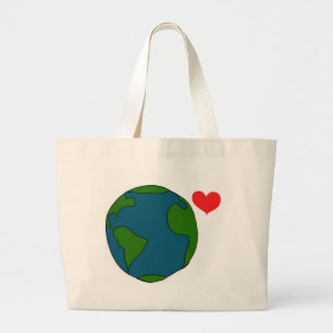 Aarde-Tas Grote Tote Bag