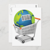 Aarde te koop briefkaart (Voorkant / Achterkant)