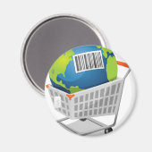 Aarde te koop magneet (Voorkant / Achterkant)