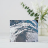 Aarde van de Apollo 12 ruimtesonde. Briefkaart (Staand voorkant)