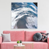 Aarde van de Apollo 12 ruimtesonde. Canvas Afdruk (Insitu (Woonkamer))