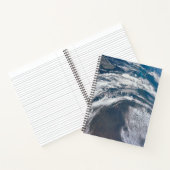 Aarde van de Apollo 12 ruimtesonde. Notitieboek (Binnen)