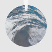 Aarde van de Apollo 12 ruimtesonde. Ornament (achterkant)