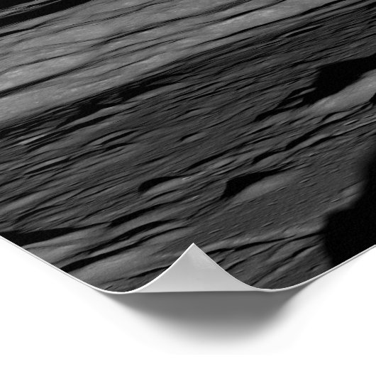 Aarde van de maan poster (Hoek)