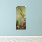 Aarde, van een reeks panelen die canvas afdruk (Insitu (Houten vloer))