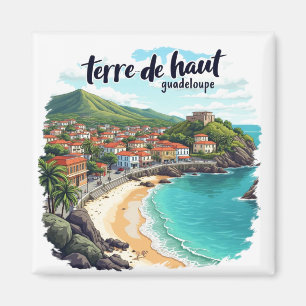 AARDE VAN HET HOGE GUADELOUPE MAGNEET
