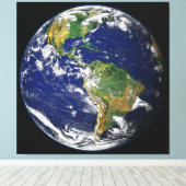 AARDE VAN RUIMTE Aangepaste Fotografie Canvas Prin (Insitu (Houten vloer))