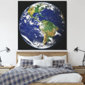 AARDE VAN RUIMTE Aangepaste Fotografie Canvas Prin Afdruk (Insitu (Slaapkamer))